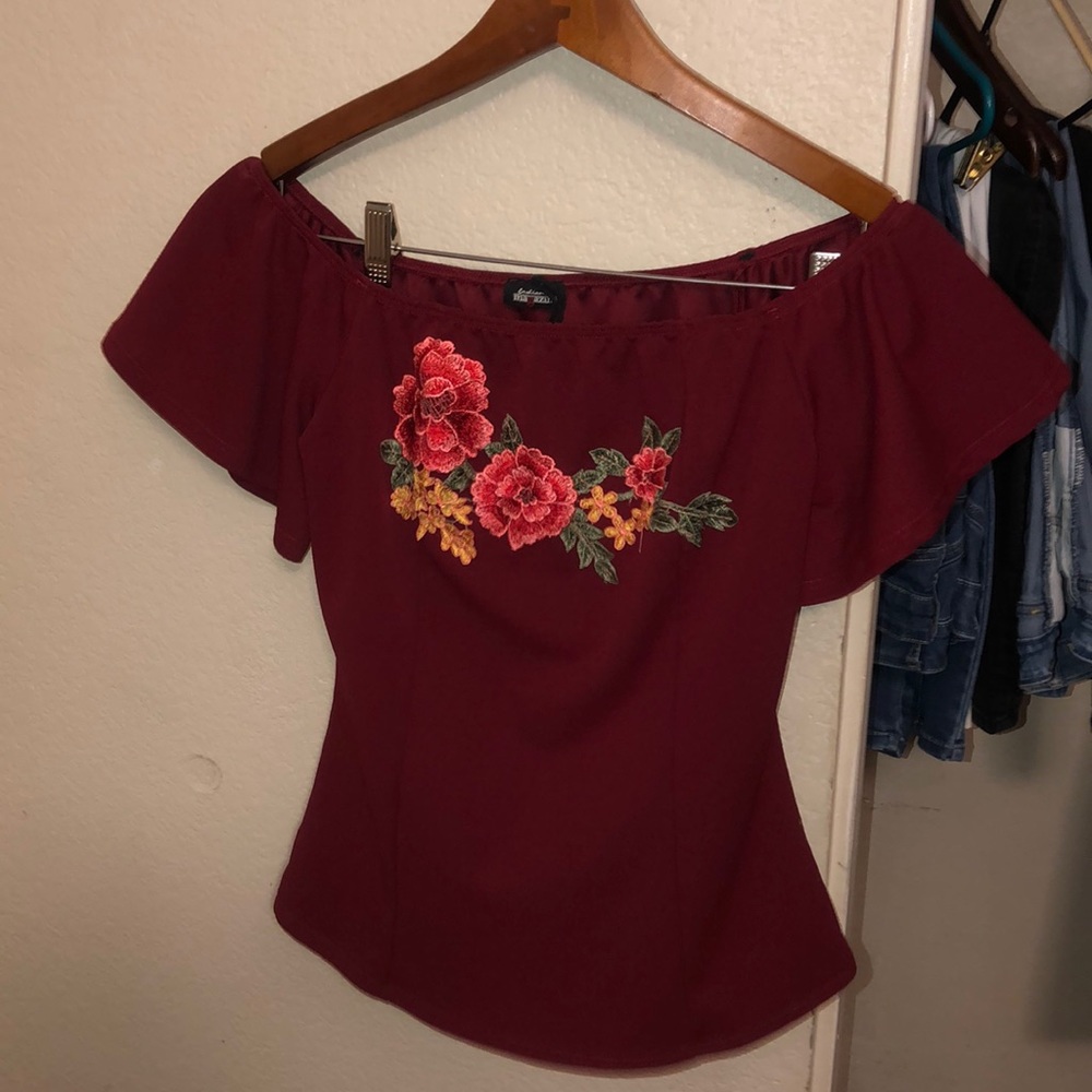 Off the shoulder top